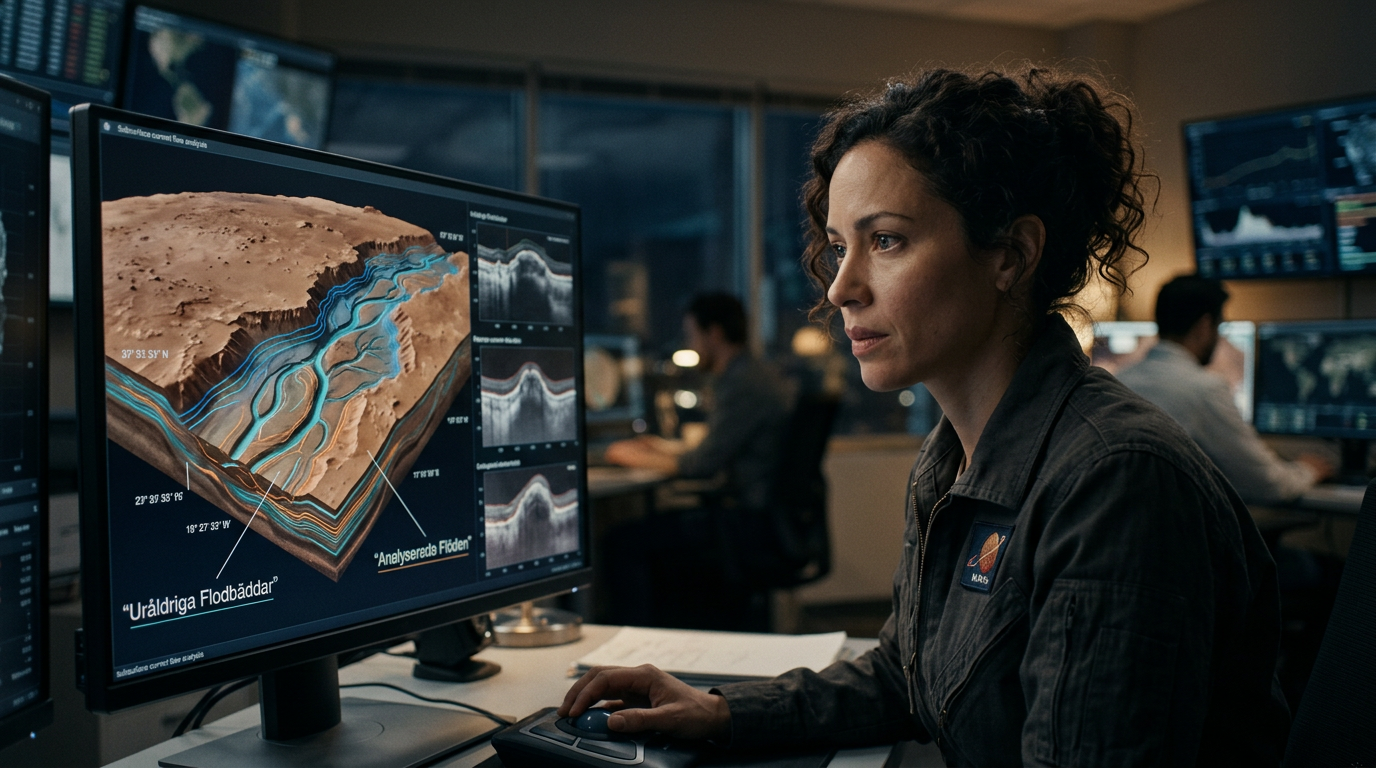 Under Marsytan döljer sig uråldriga floder