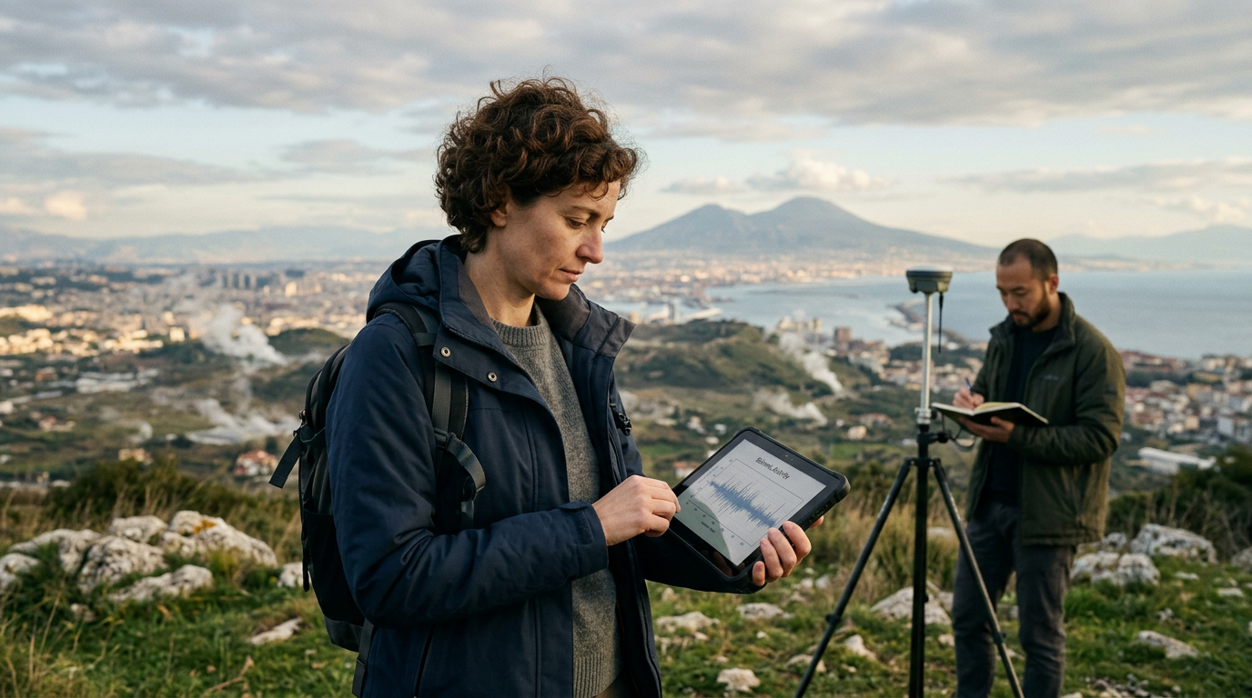 Neapels supervulkan har börjat vakna