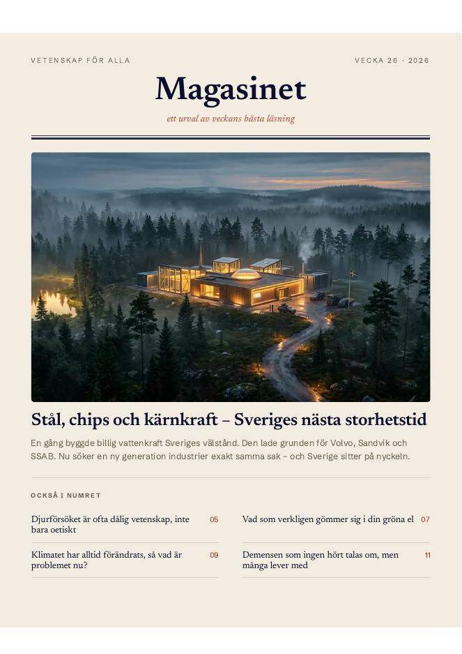 Omslag — Vecka 26 · 2026
