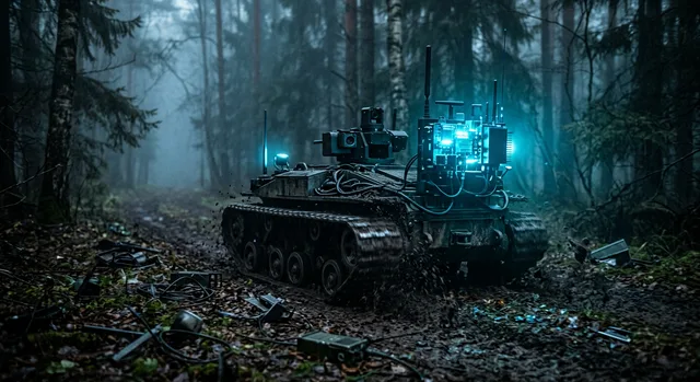 Först blev Ryssland blint. Sedan kom robotarna.