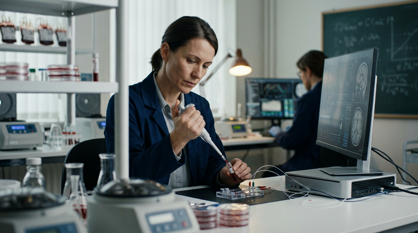 Blodprov + AI = diagnos på fem hjärnsjukdomar
