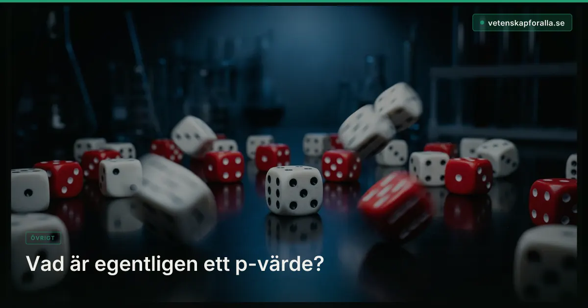 P-värde förklarat — vad det betyder
