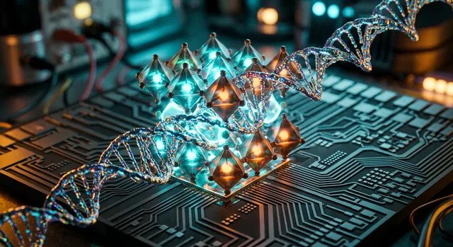 Minnet som räknar: DNA möter halvledaren