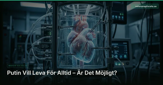 Putin Vill Leva För Alltid – Är Det Möjligt?